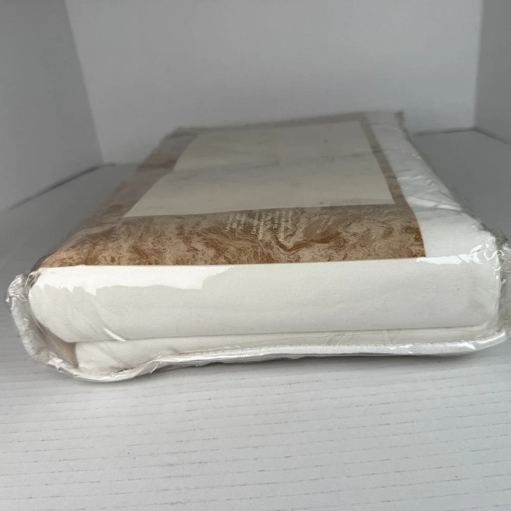 Vtg Heirlooms Handmade Embroidered Duvet Cover Full/queen White/ivory  New